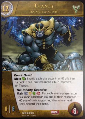 Thanos Main Character Level 2