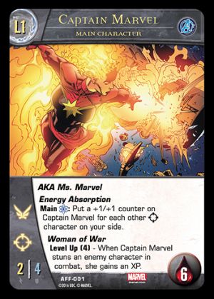 Captain Marvel Main Character Level 1