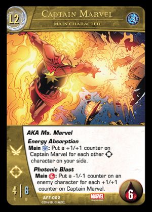 Captain Marvel Main Character Level 2