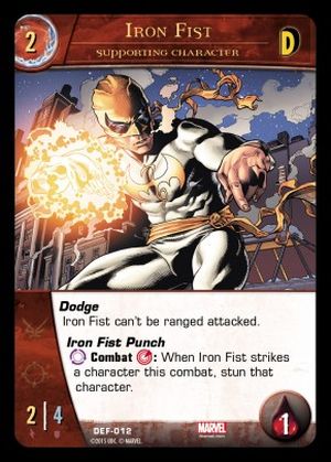 Iron Fist Supporting Character